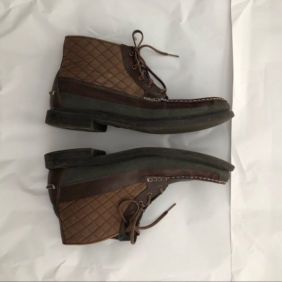 COLE HAAN Pinch Campus Leather Boots - Picture 1 of 4